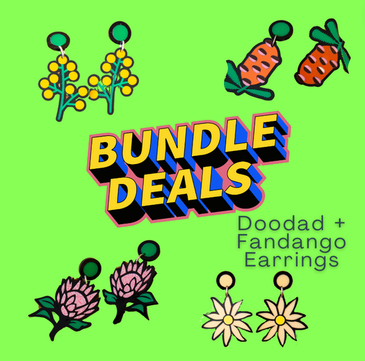All the Wildflowers Earrings Bundle x Doodad + Fandango